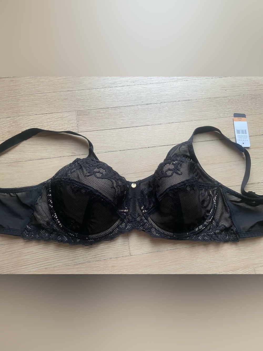 Natori Black Lace Underwire Bra